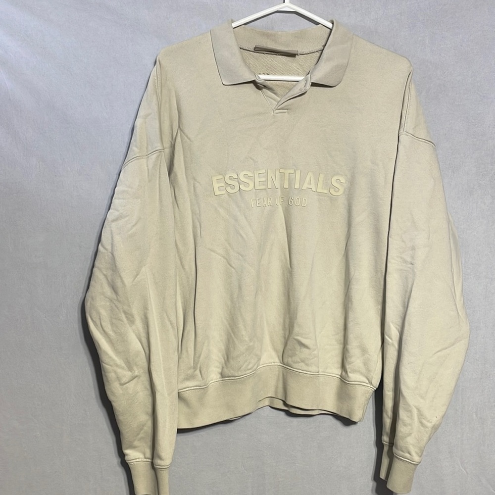 Essentials Fear Of God Polo Sweater